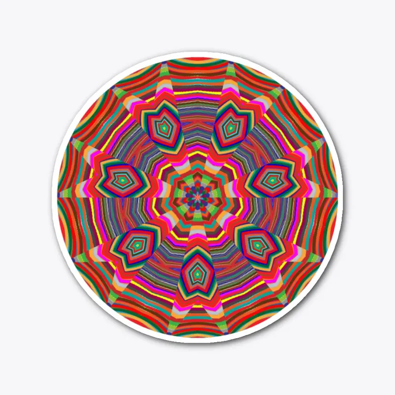 Beautiful Kaleidoscope Mandala 