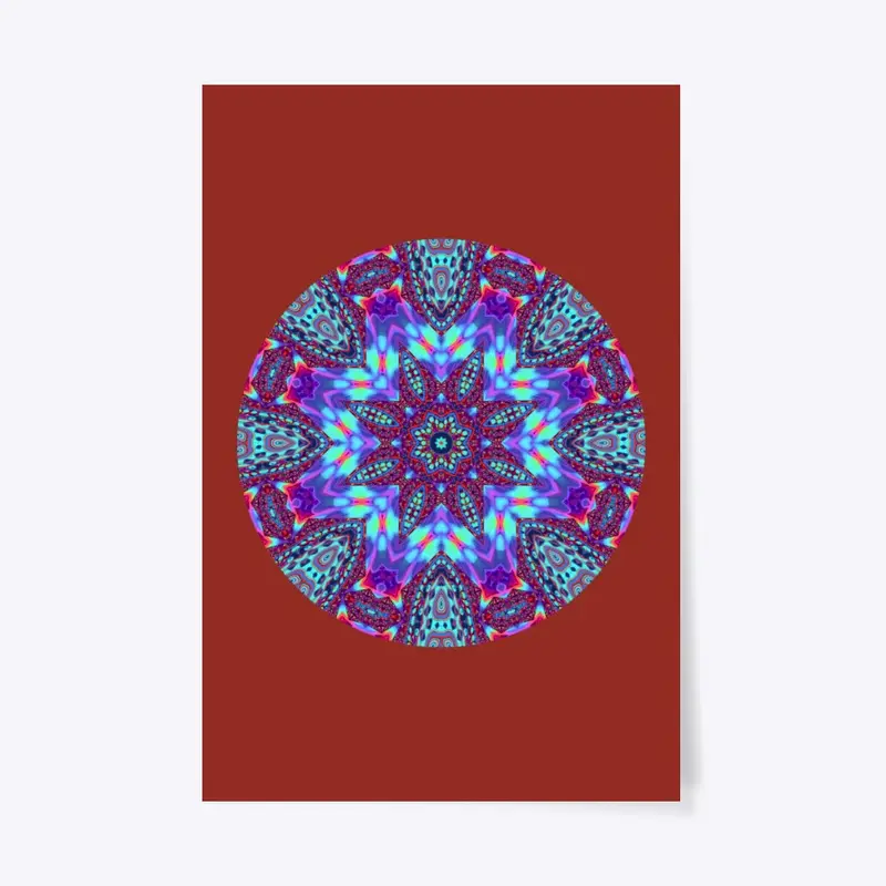 Kaleidoscope Mandala Design