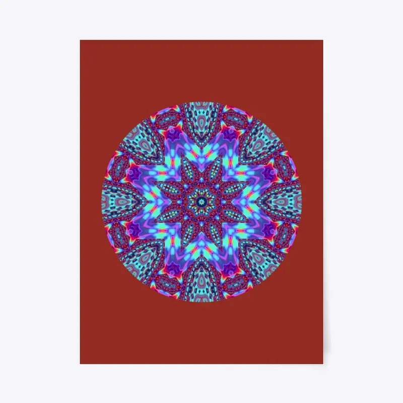 Kaleidoscope Mandala Design