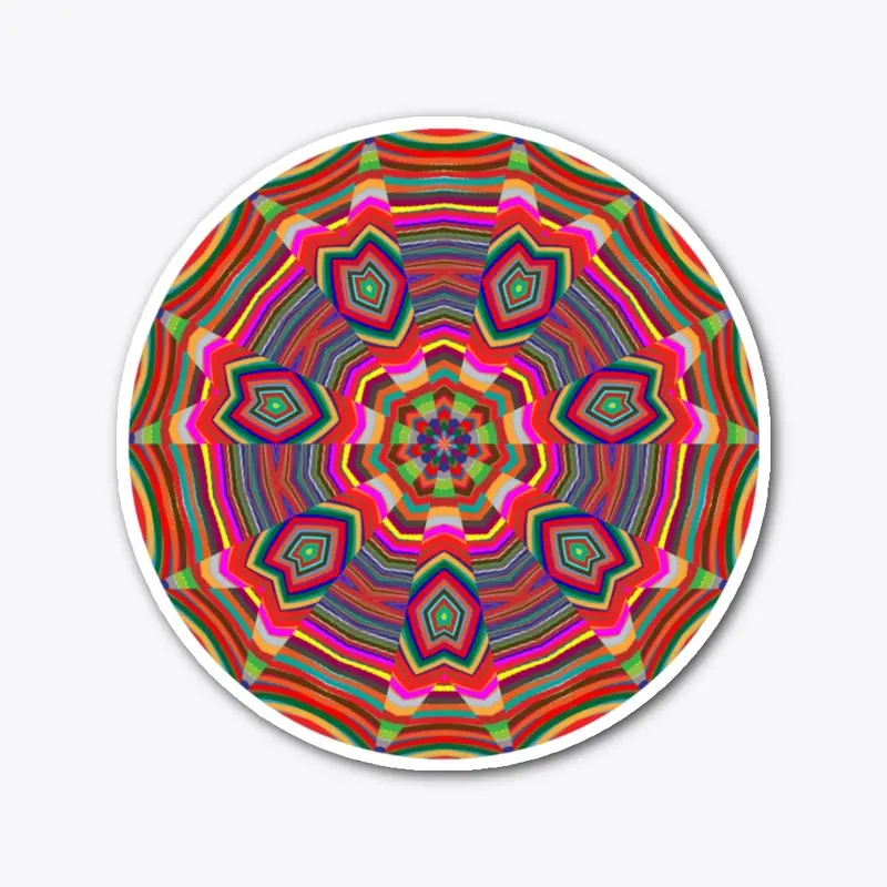 Beautiful Kaleidoscope Mandala 