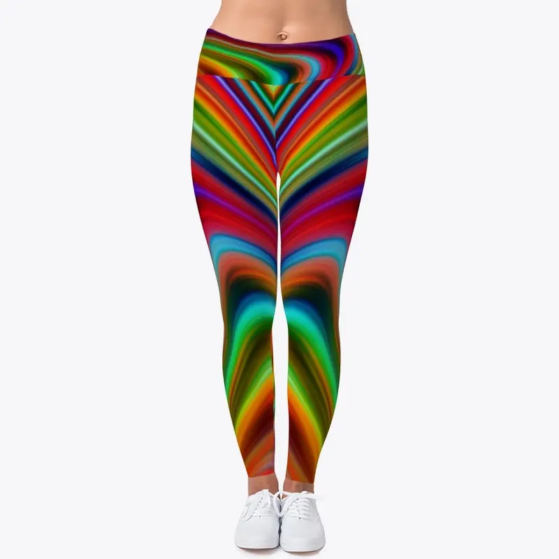 Swirl Leggings. Fun Design.  