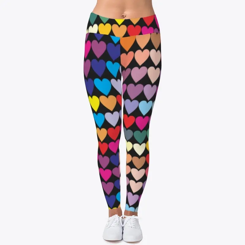 Colorful Hearts | Leggings  